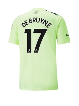 Manchester City Kevin De Bruyne #17 Ausweichtrikot 2022-23 Kurzarm